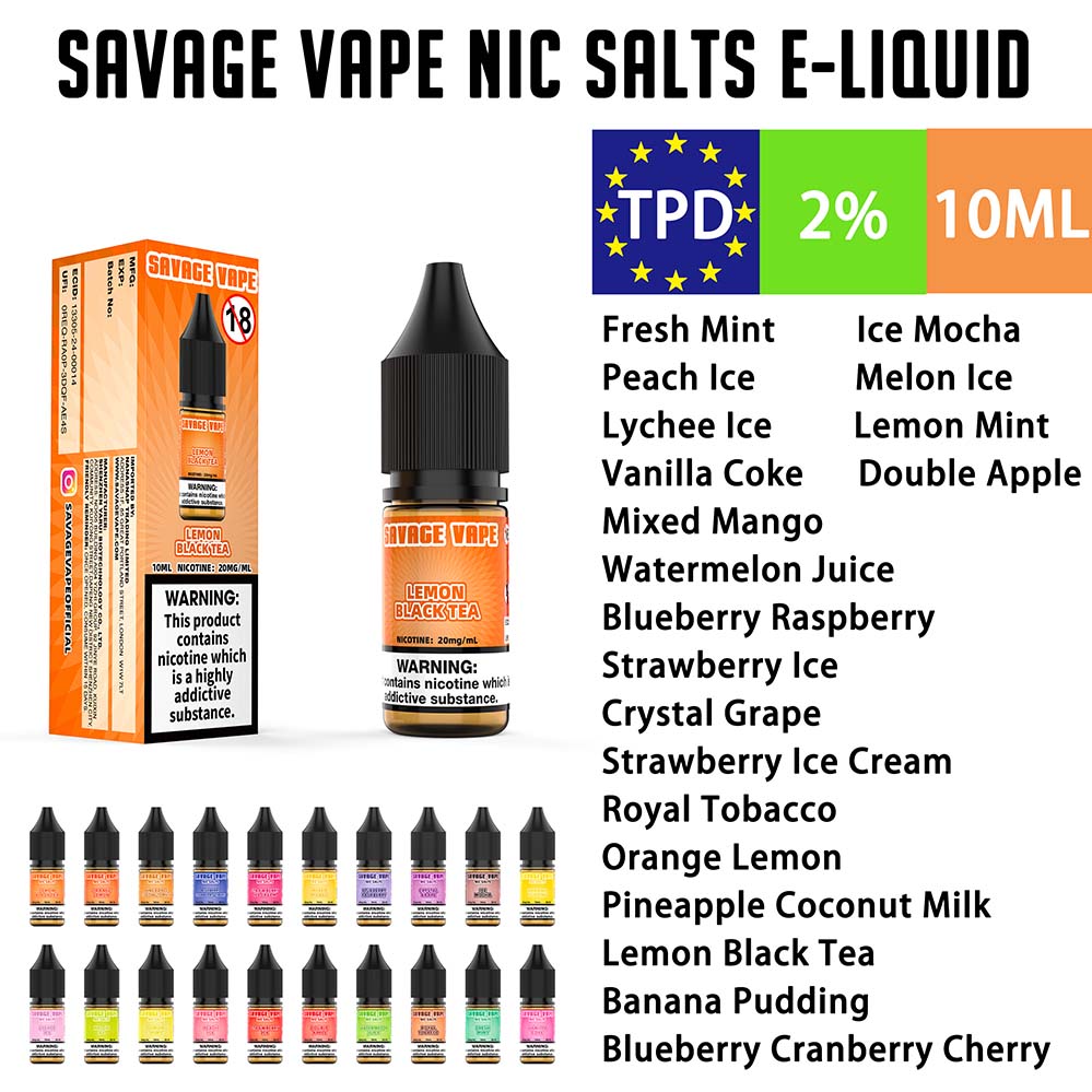 Savage Vape Nic Salts Savage Vape Nic Salts