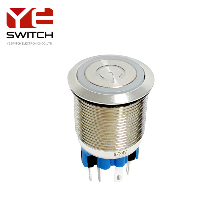 22mm Metal Pushbutton Switch (6) 22mm Metal Pushbutton Switch (6)