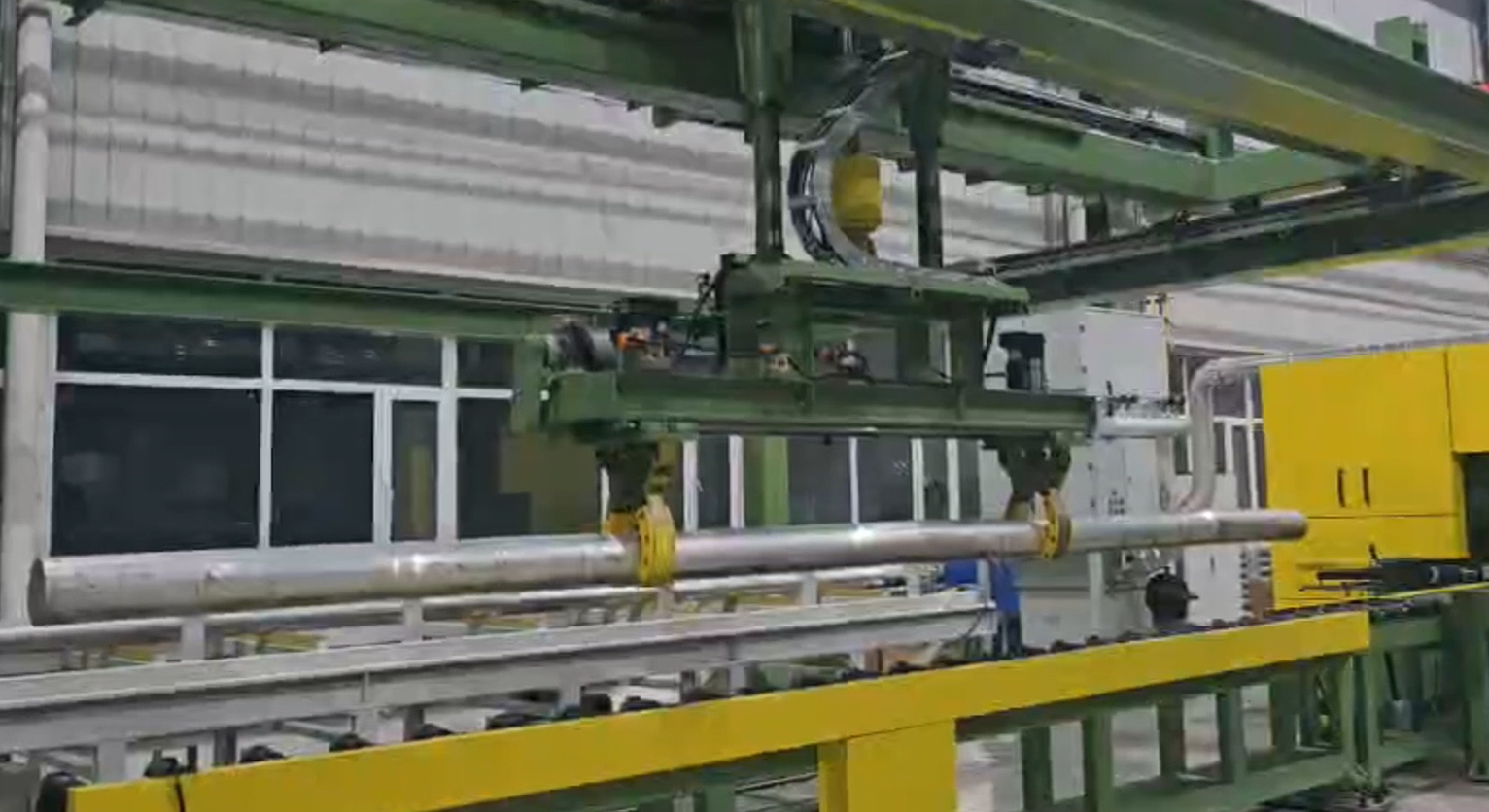 Steel rod stacking machine 3 Steel rod stacking machine 3