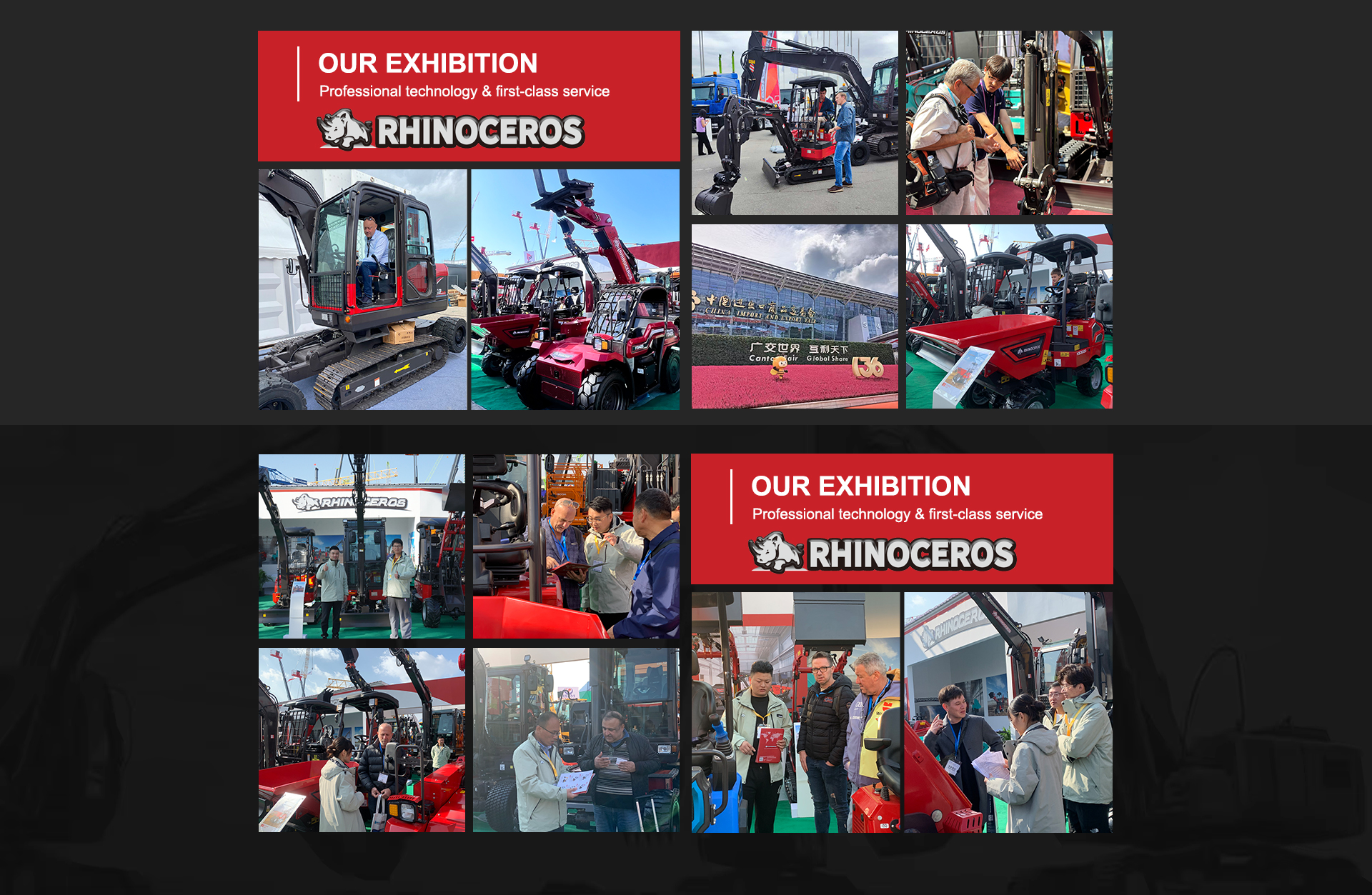 XN35 exhibition display closeup