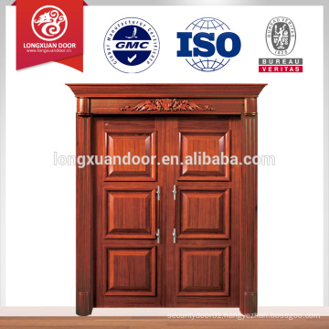 Ul Certificate Wooden Door Indian Main Double Door Designs Modern Double Doors Most Popular China Manufacturer