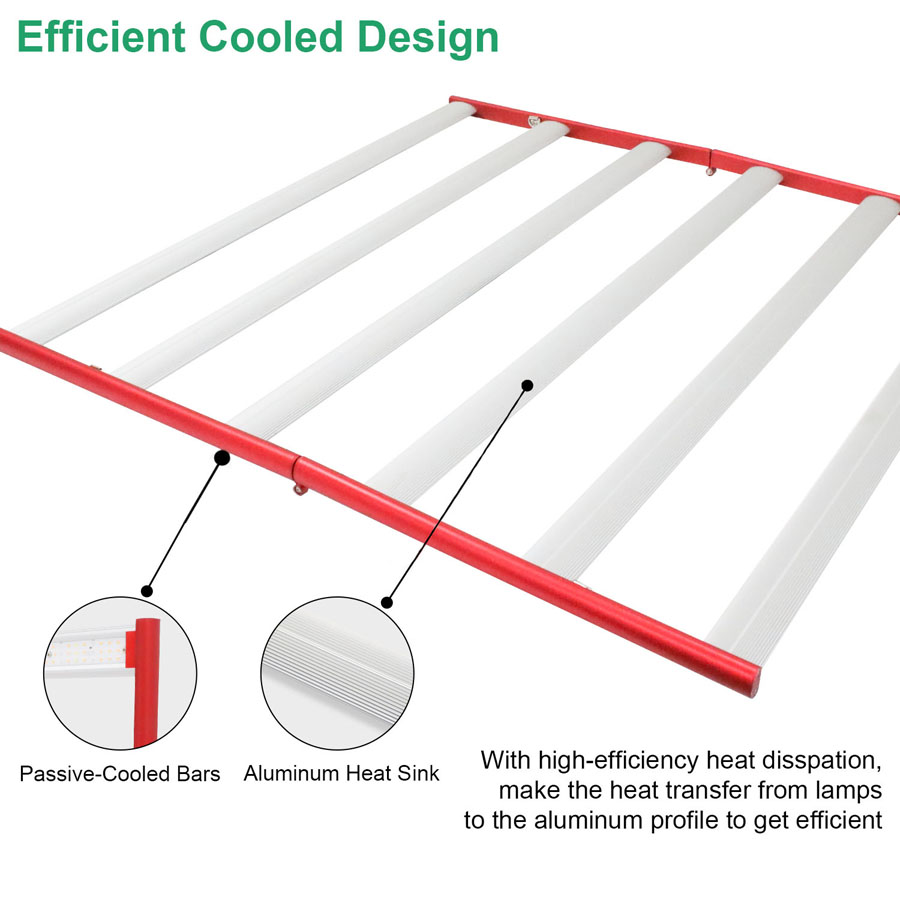 aluminum led grow lights