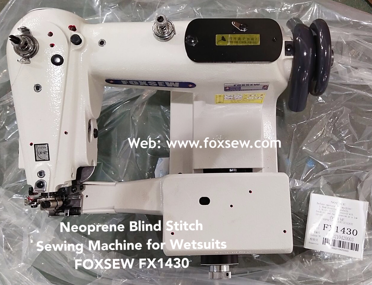 Neoprene Blind Stitch Sewing Machine FOXSEW FX1430 -12 Neoprene Blind Stitch Sewing Machine FOXSEW FX1430 -12