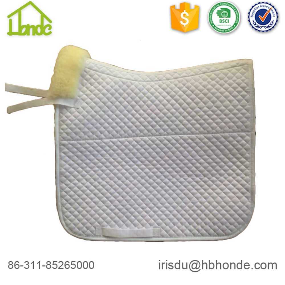 kuzu derisi eyer pedi lambskin saddle pad