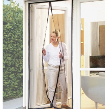 Hand Free Hanging Magnet Fly Screen Door Curtain China Manufacturer