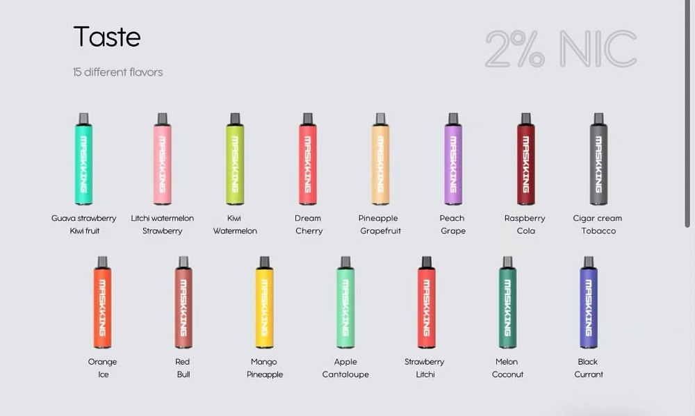 Maskking High GTS 2500 Puffs Maskking High GTS 2500 Puffs