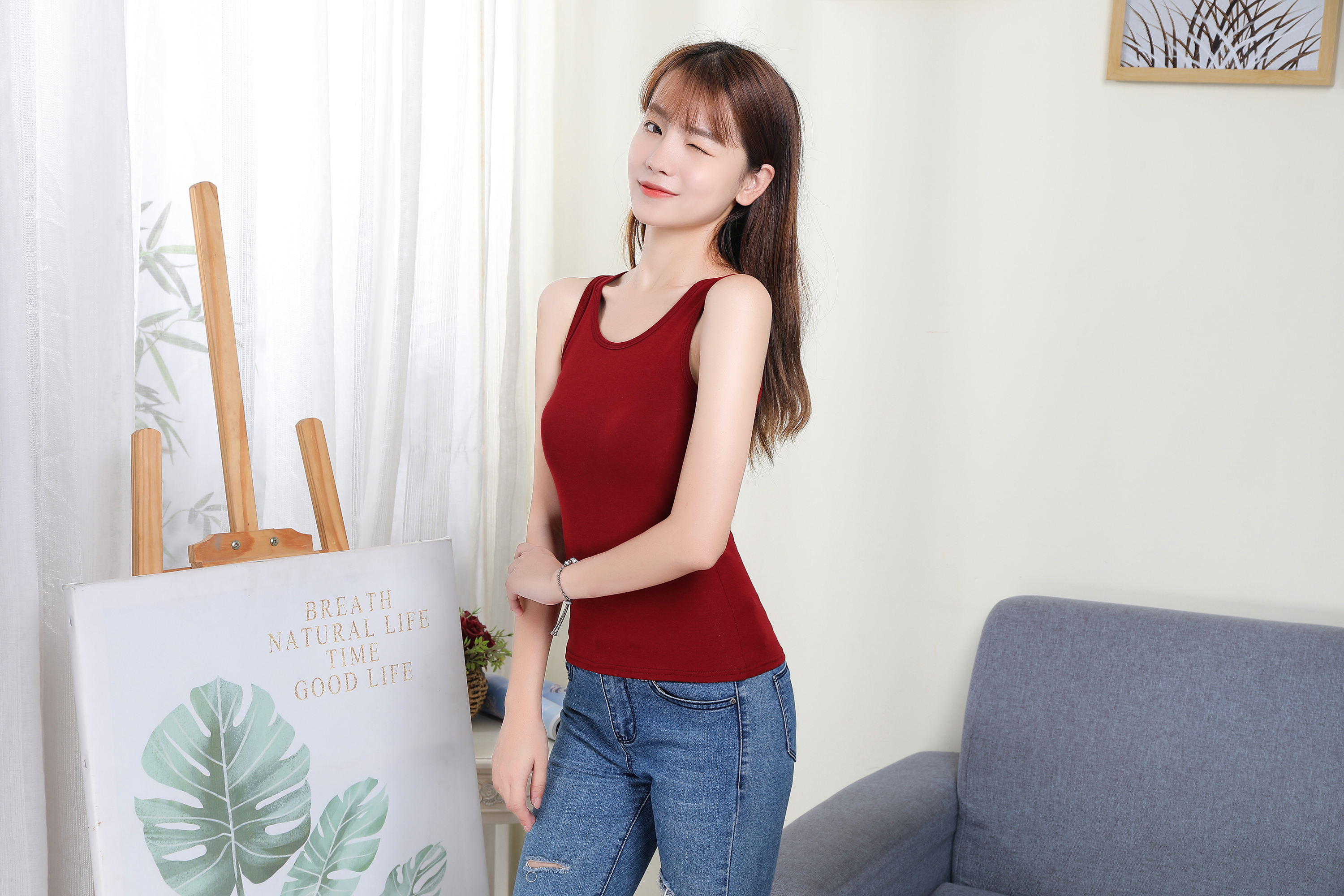 Élastique pour haut sans manches Elastic for Sleeveless Top