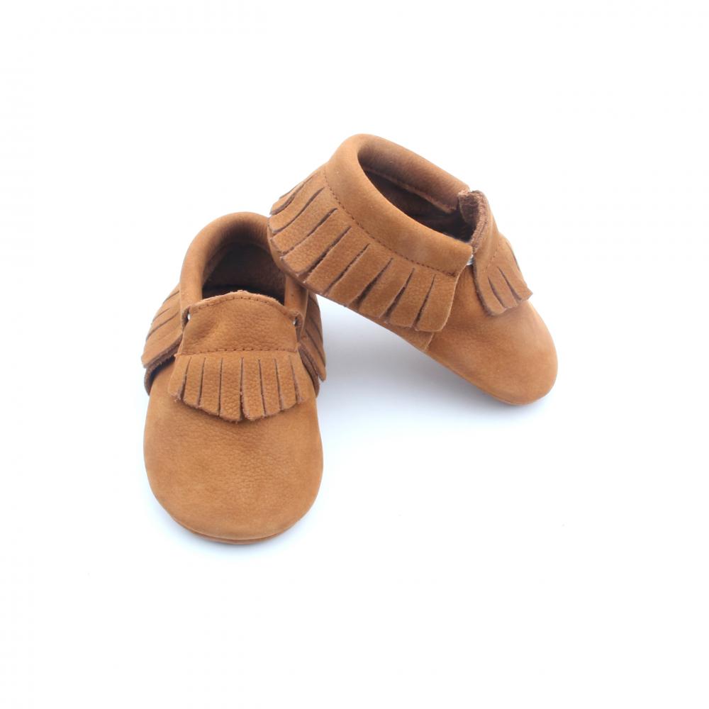 Wholesale Genuine Leather Baby Moccasins