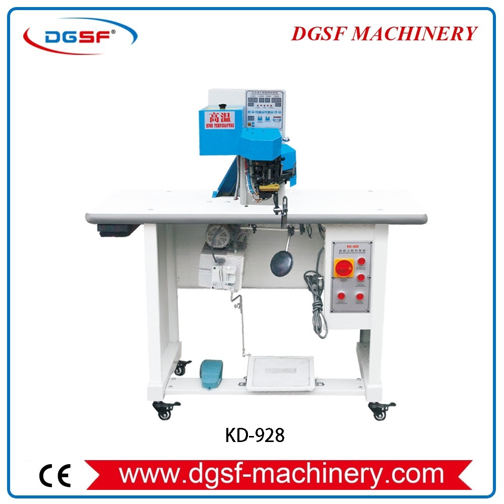 KD-928 Antomatic cementing and Zipper Covering Machine (1) KD-928 Antomatic cementing and Zipper Covering Machine (1)