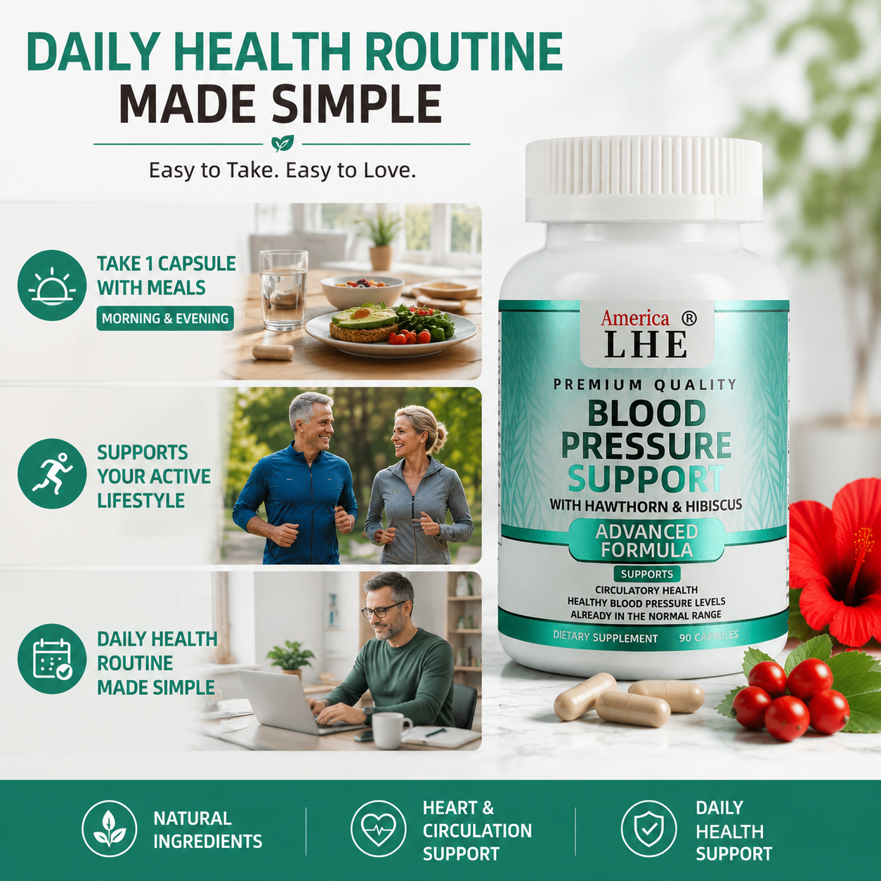 Blood Pressure Support Capsules6 Blood Pressure Support Capsules6
