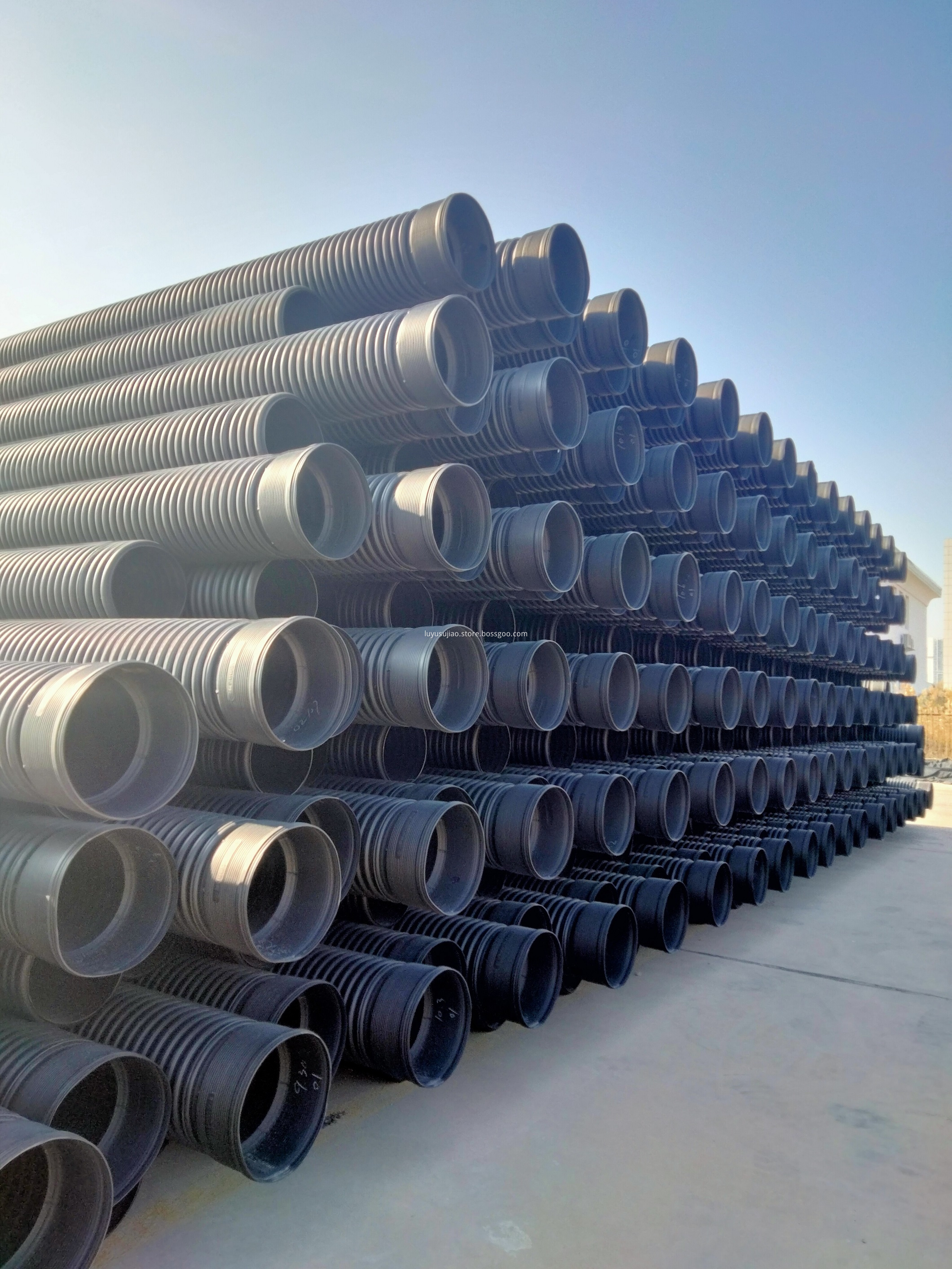 HDPE Corrugated Pipe for Sewerage HDPE Corrugated Pipe for Sewerage