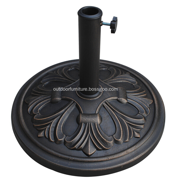 DL-058-12Leisure 12KGS Steel Umbrella Resin Round Base DL-058-12Leisure 12KGS Steel Umbrella Resin Round Base