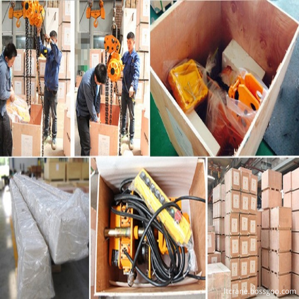LT-2 Ton 220V Electric Chain Hoist with Trolley Packing LT-2 Ton 220V Electric Chain Hoist with Trolley Packing