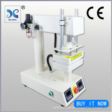China Dual Heizung Platen Kleine Pneumatische Hitze Presse Maschine Hersteller