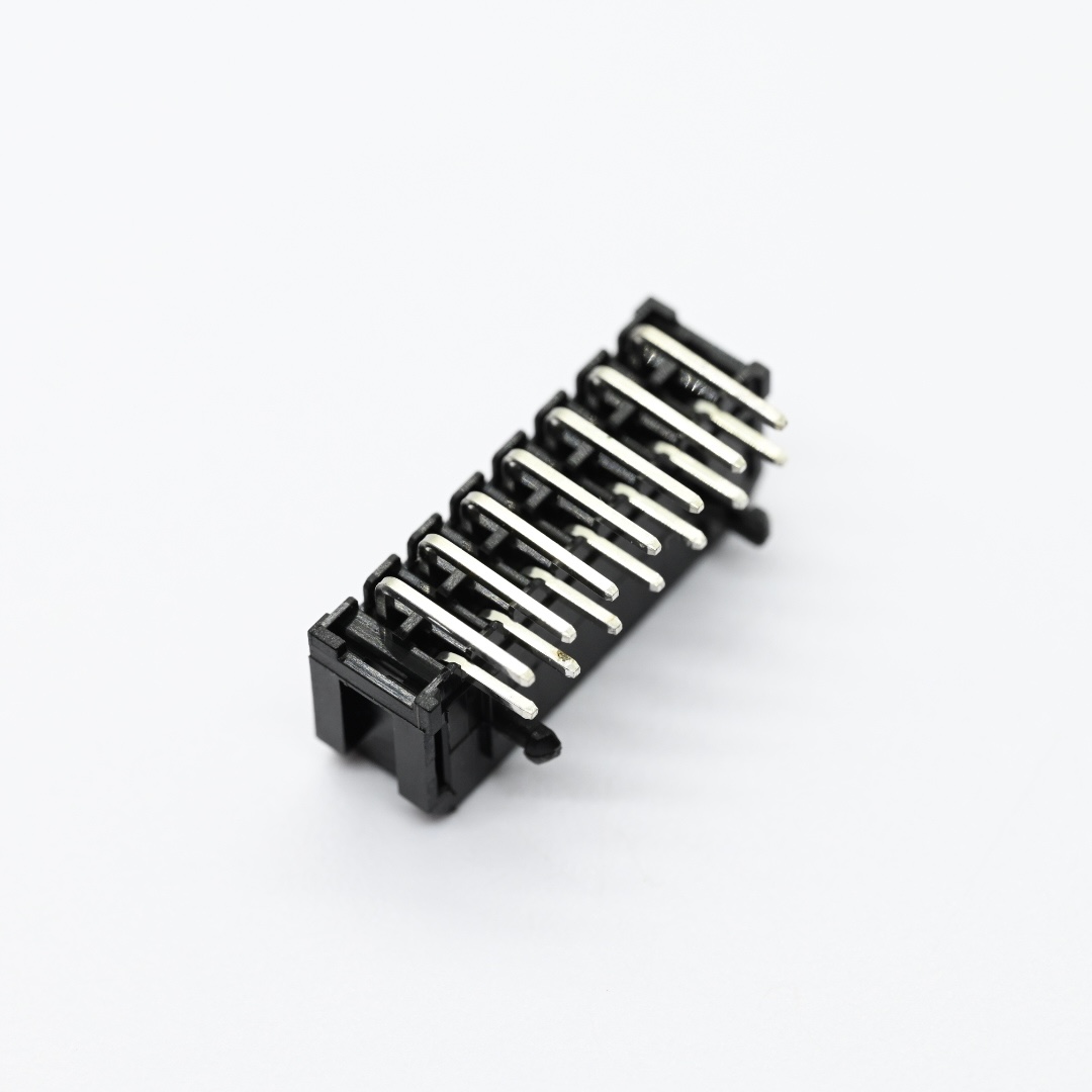 AW3045R-2×7p+MX3.0mm 90 wafer connector without locating pegs(4) AW3045R-2×7p+MX3.0mm 90 wafer connector without locating pegs(4)