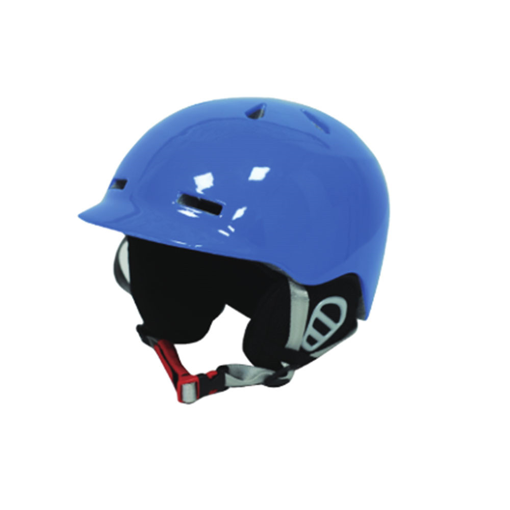 Blue Ski Helmet