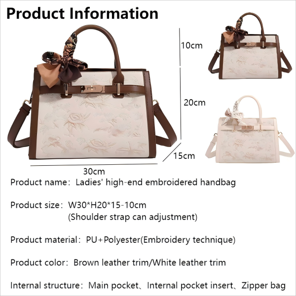 Customized women's embroidered handbag Customized women's embroidered handbag