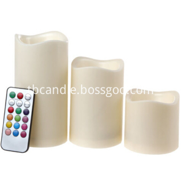 Mini LED candles with battery