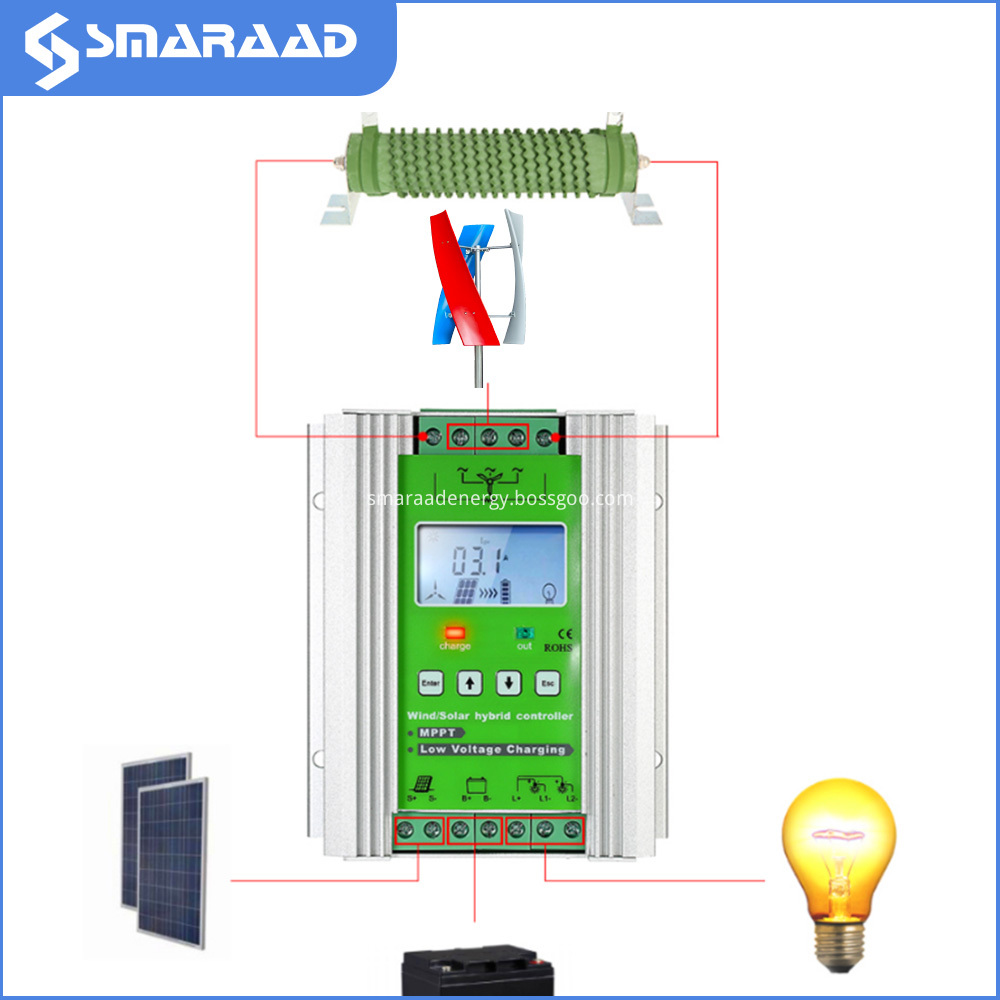 Wind Solar Hybrid Controller Jw Mppt 2