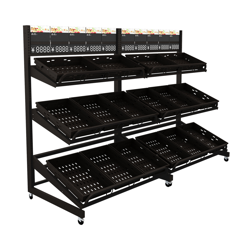 fruit and vegetable display stand