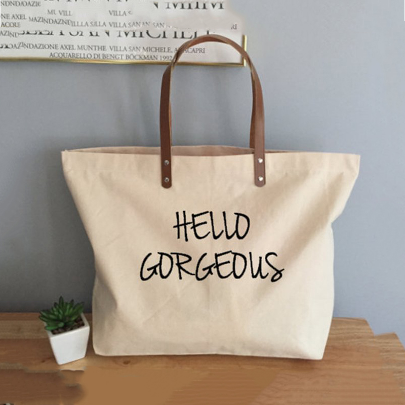 Eco Friendly Large Canvas Handbag Cotton Natural Embroidery Printed Logo Leather Handle Shopping Market Tote Bags7 Eco Friendly Large Canvas Handbag Cotton Natural Embroidery Printed Logo Leather Handle Shopping Market Tote Bags7