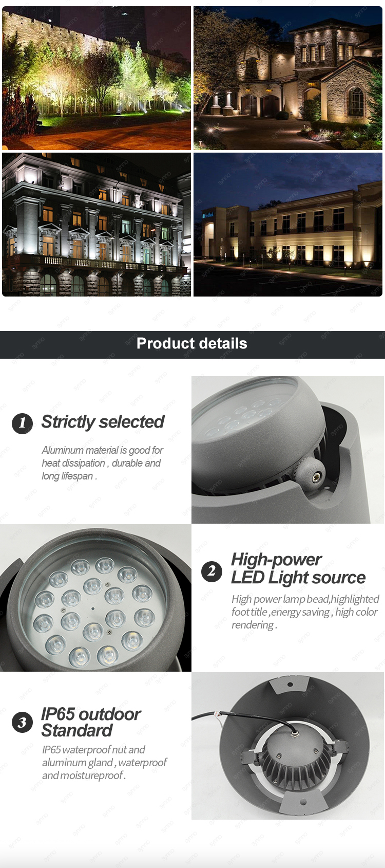 Outdoor flood lights Outdoor flood lights