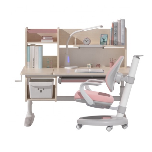 Quality Wood adjustable kids study table and chair set for Sale