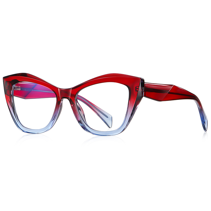 Two-Tone Cat Eye TR90 Eyeglasses Two-Tone Cat Eye TR90 Eyeglasses