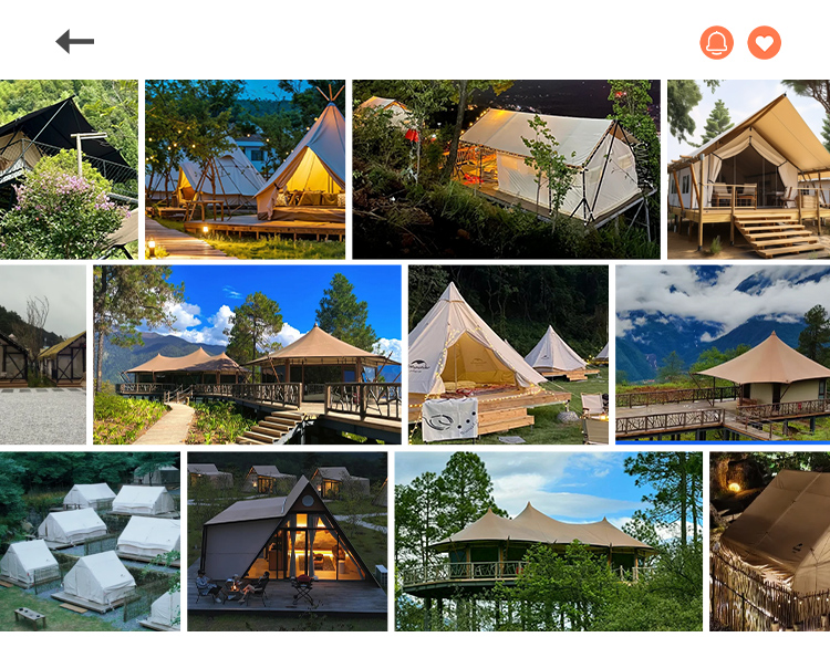 Wild Glamping Tent House Wild Glamping Tent House