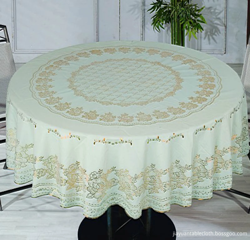 PVC LACE TABLECLOTH 1