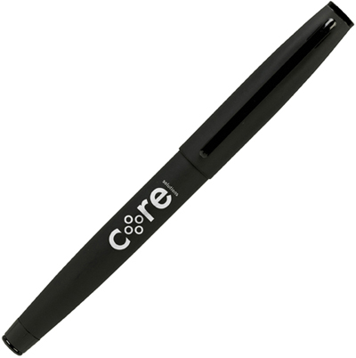 stylish matt black roller pen