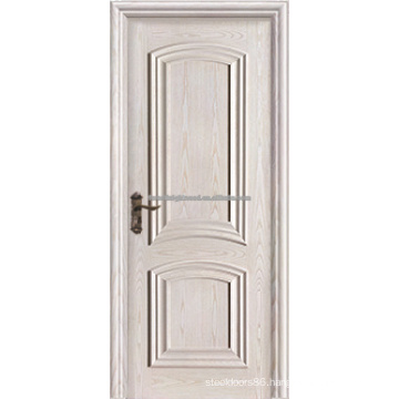 Arc Top 2 Panel Swing White Painted Veneered Interior Mdf Raised