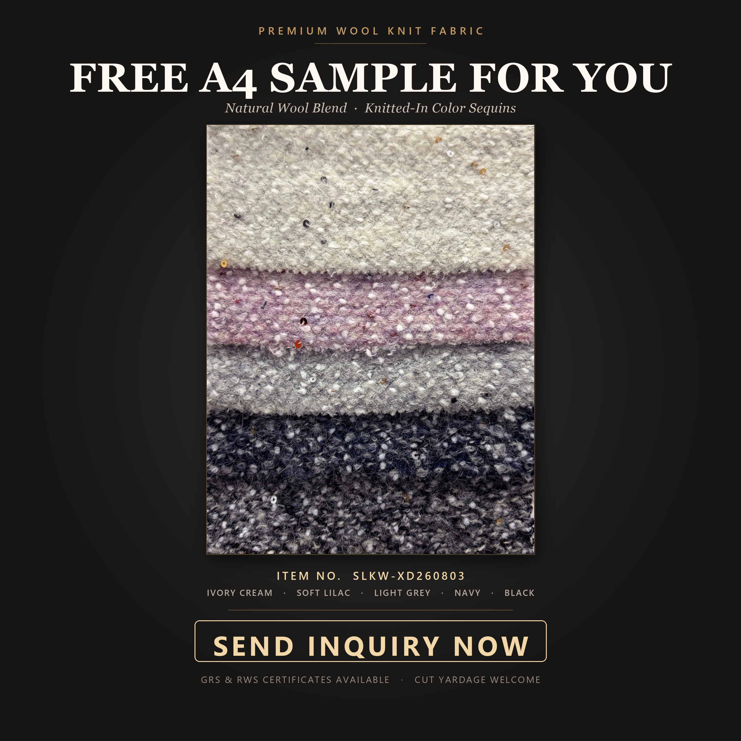 Sequin Boucle Fabric Sequin Boucle Fabric