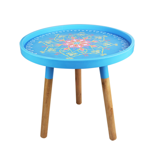 The jewelry blue coffee table - large The jewelry blue coffee table - large