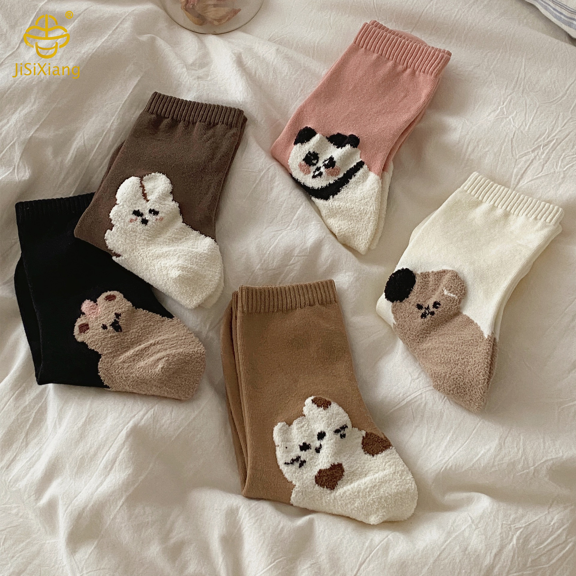 Korean cartoon tube socks Korean cartoon tube socks