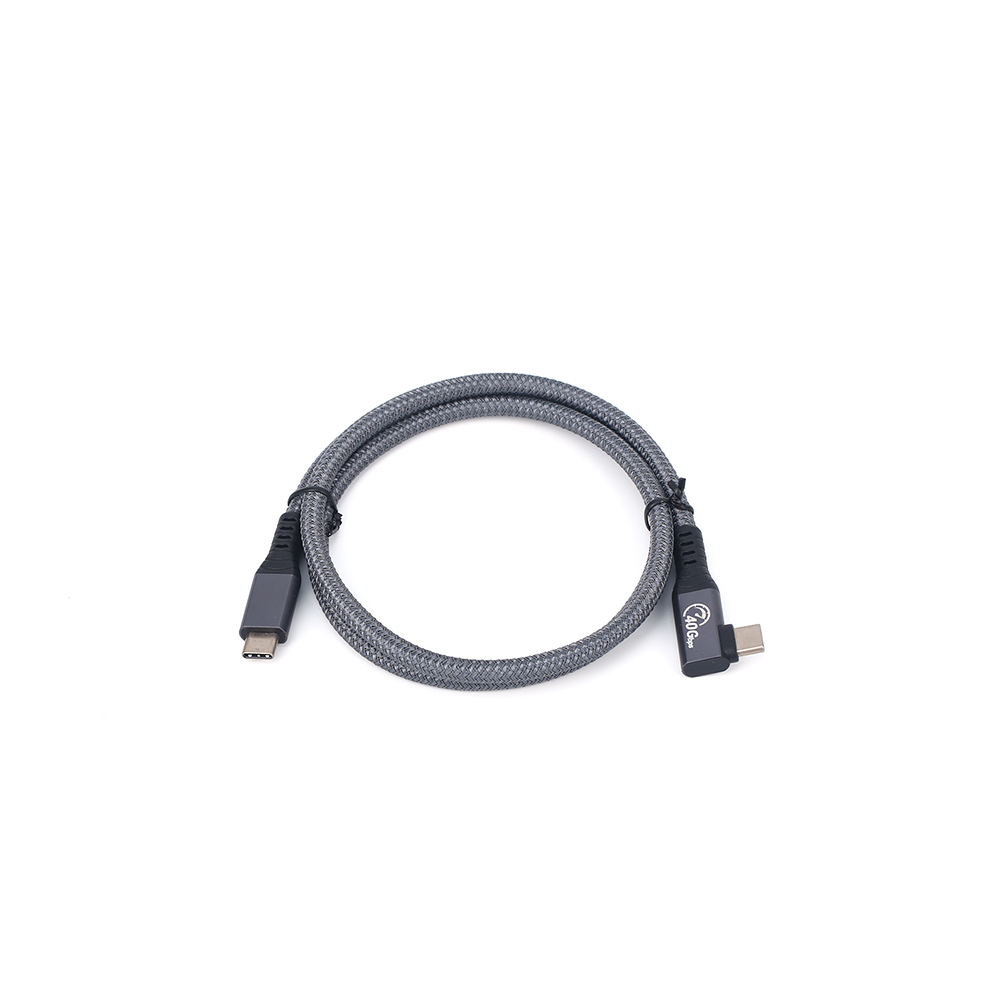 USB4.0 CM180 degrees TO CM90 degrees 40Gbps USB4.0 CM180 degrees TO CM90 degrees 40Gbps