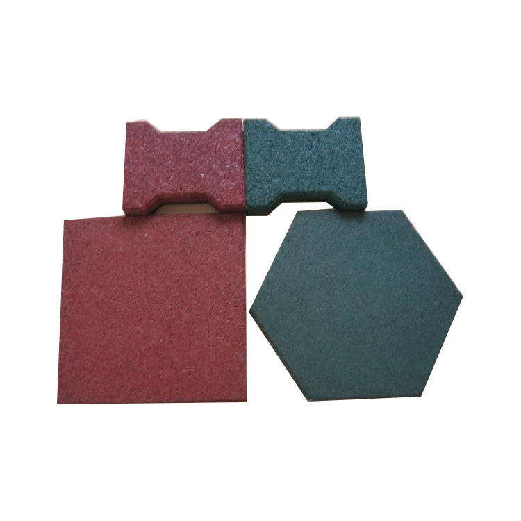 outdoor rubber tile