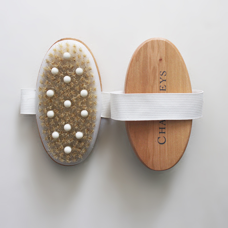 Brosse de bain de massage en bambou Bamboo Massage Bath Brush