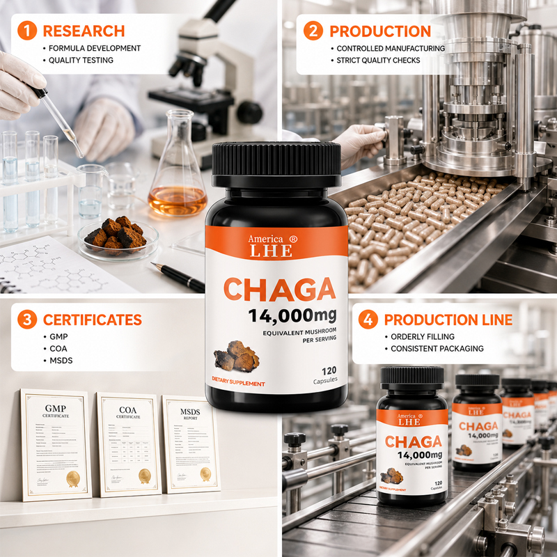Chaga Mushrooms Capsules10 Chaga Mushrooms Capsules10