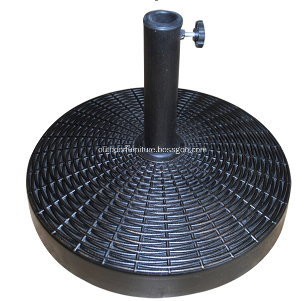 DL-030-25 Outdoor 25KGS Strong Round Resin Umbrella Stand DL-030-25 Outdoor 25KGS Strong Round Resin Umbrella Stand