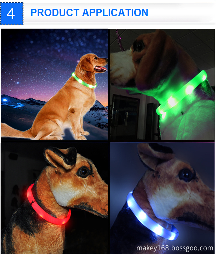 Collari per cani illuminati Illuminated Dog Collars