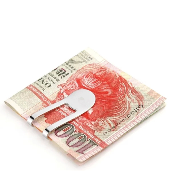 ユニークなスタイルのカスタムロゴオープンマネークリップ Unique Style Custom Logo Open Money Clip