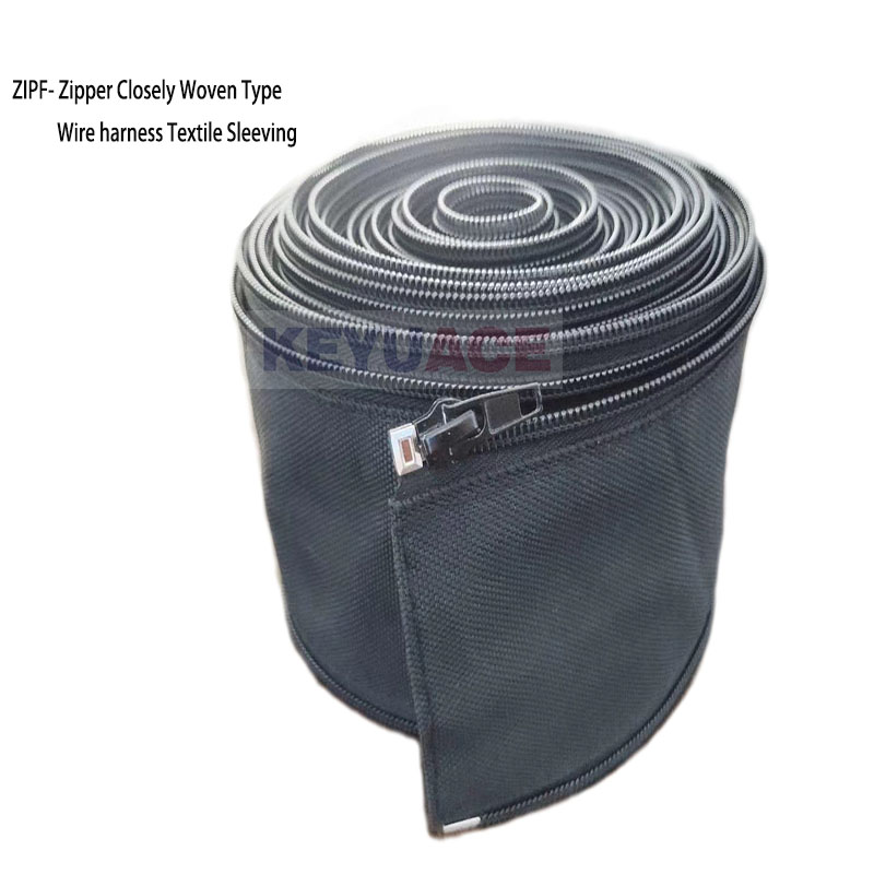 ZIPF-Zipper textile protective sleeve for wire finishing
