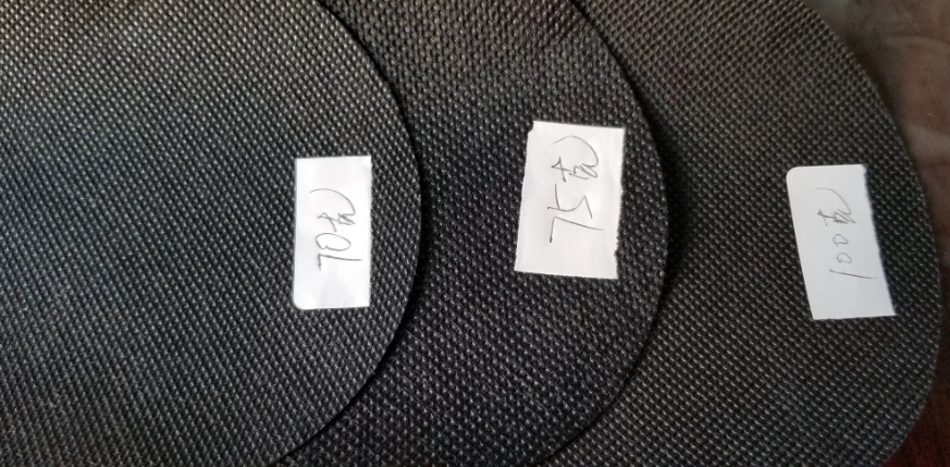 No tejido negro Black Nonwoven