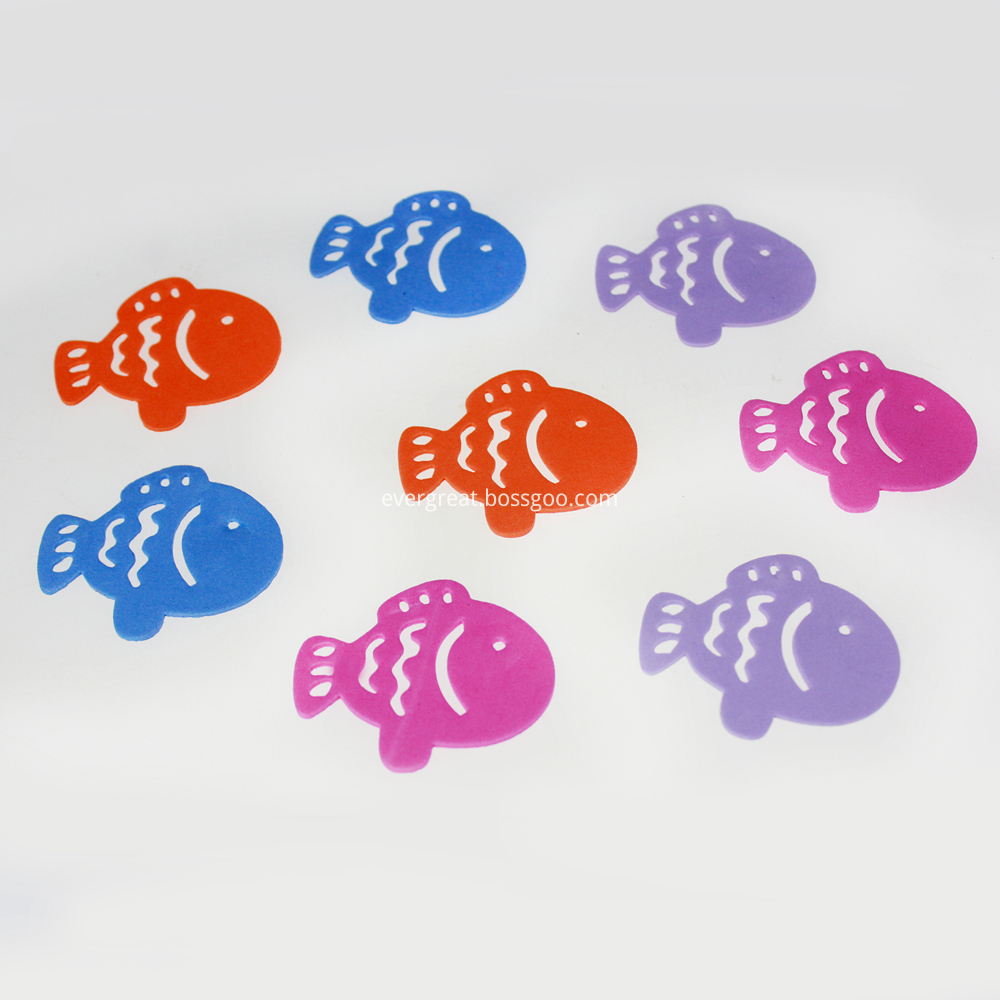 Foam fish shape sticker Foam fish shape sticker
