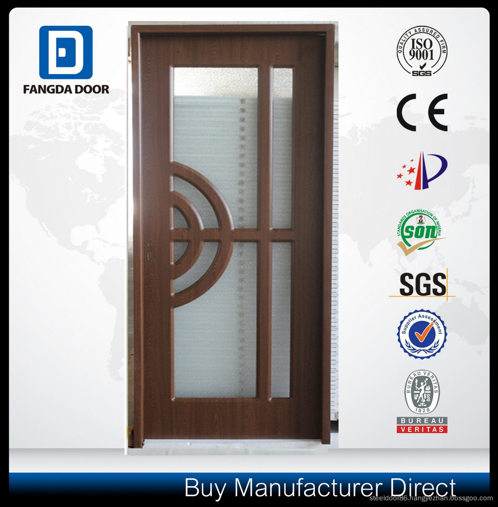 Pvc Bathroom Door Price With Glass Room Office Interior Door China Manufacturer