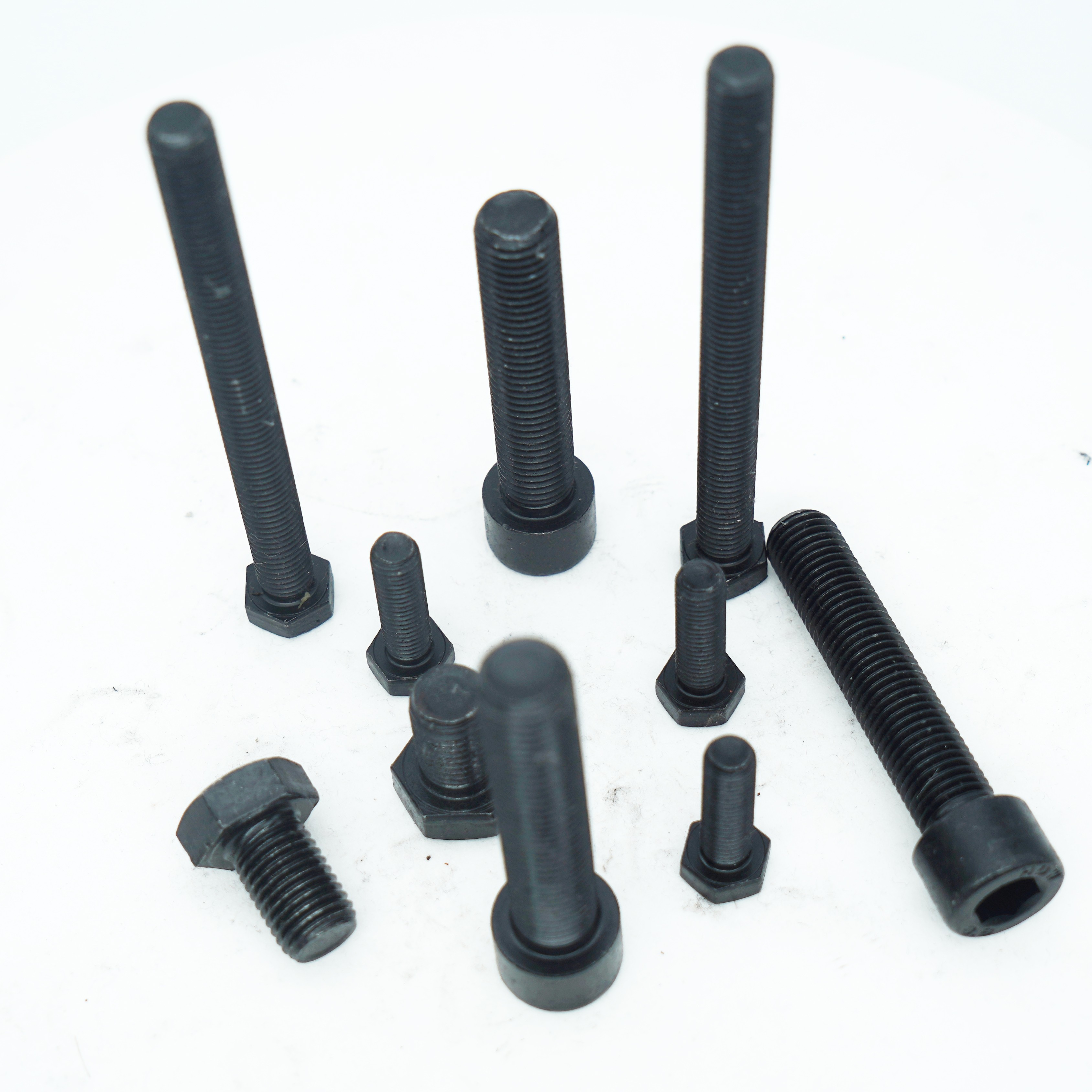 Blackened bolts Blackened bolts