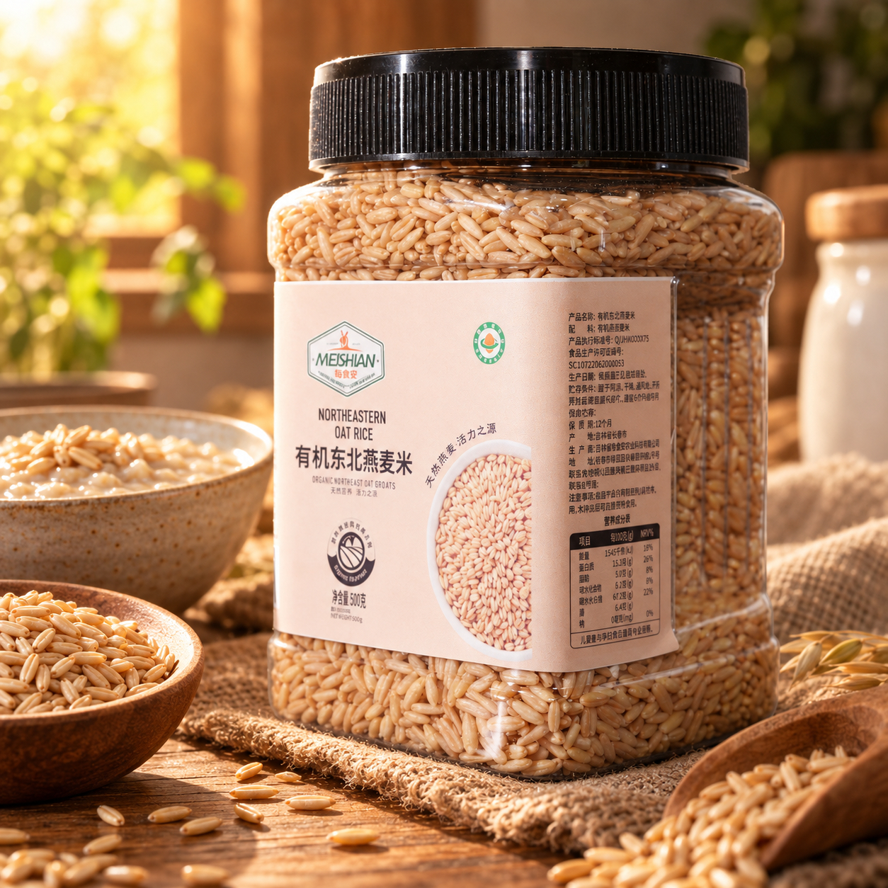 Organic Northeast Oat Groats 500g 4 Organic Northeast Oat Groats 500g 4