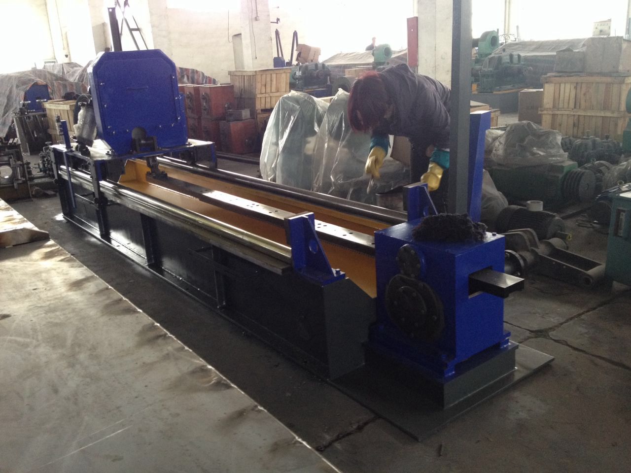 파이프 제조 기계 pipe making machine