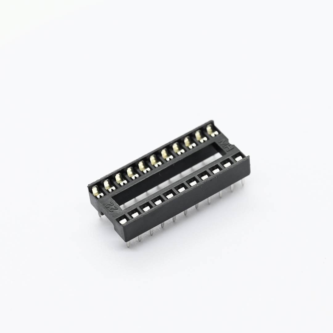 IFES01-XXX+2.54mm Dual-in-line Socket Straight DIP Type Stamped(4) IFES01-XXX+2.54mm Dual-in-line Socket Straight DIP Type Stamped(4)